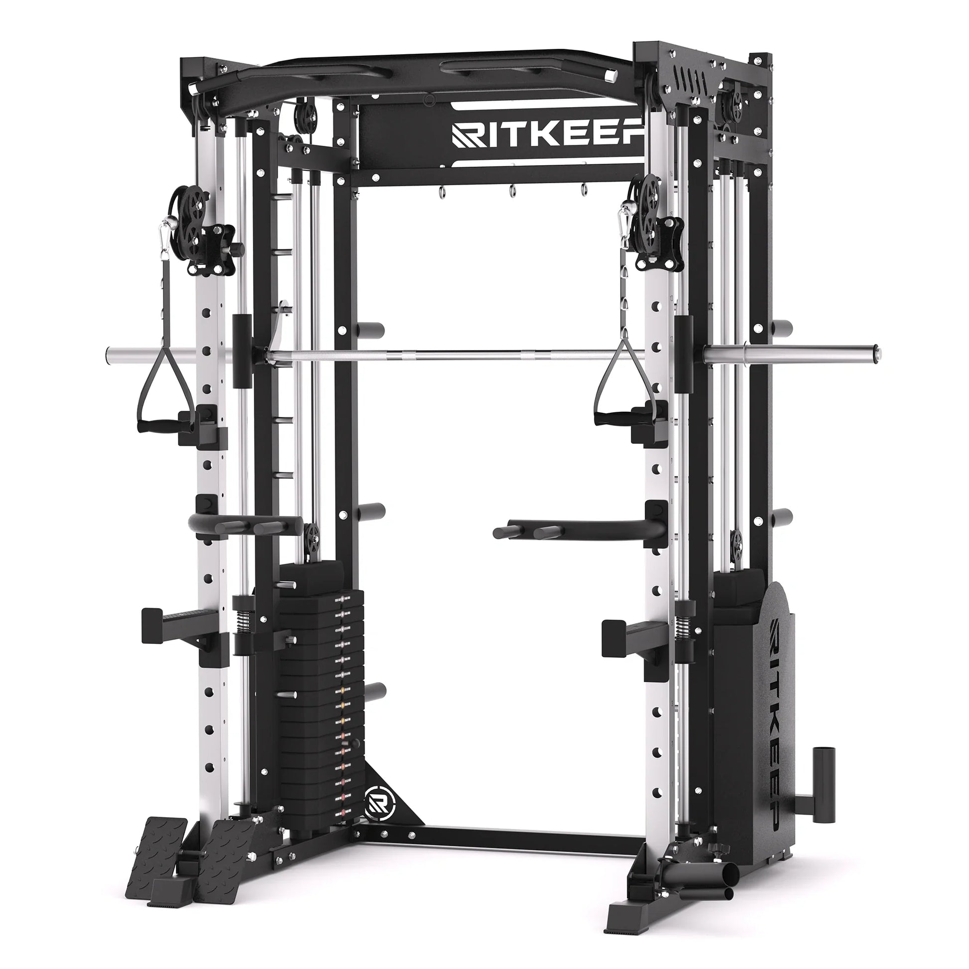 PMAX 5600 Home Gym Smith Machine - Integrated Weight System