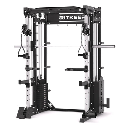 PMAX 5600 Home Gym Smith Machine - Integrated Weight System