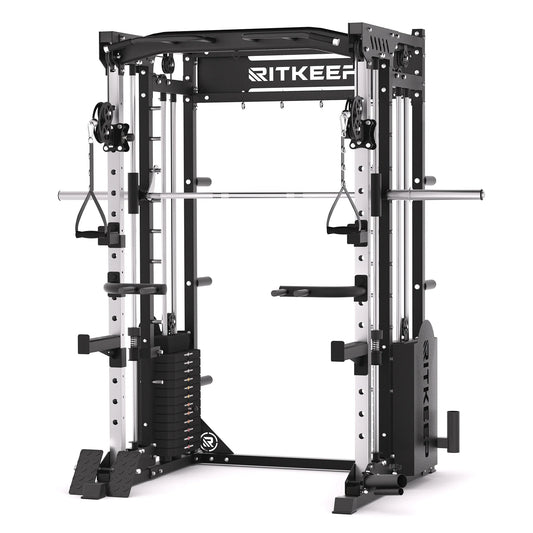 PMAX 5600 Home Gym Smith Machine - Integrated Weight System